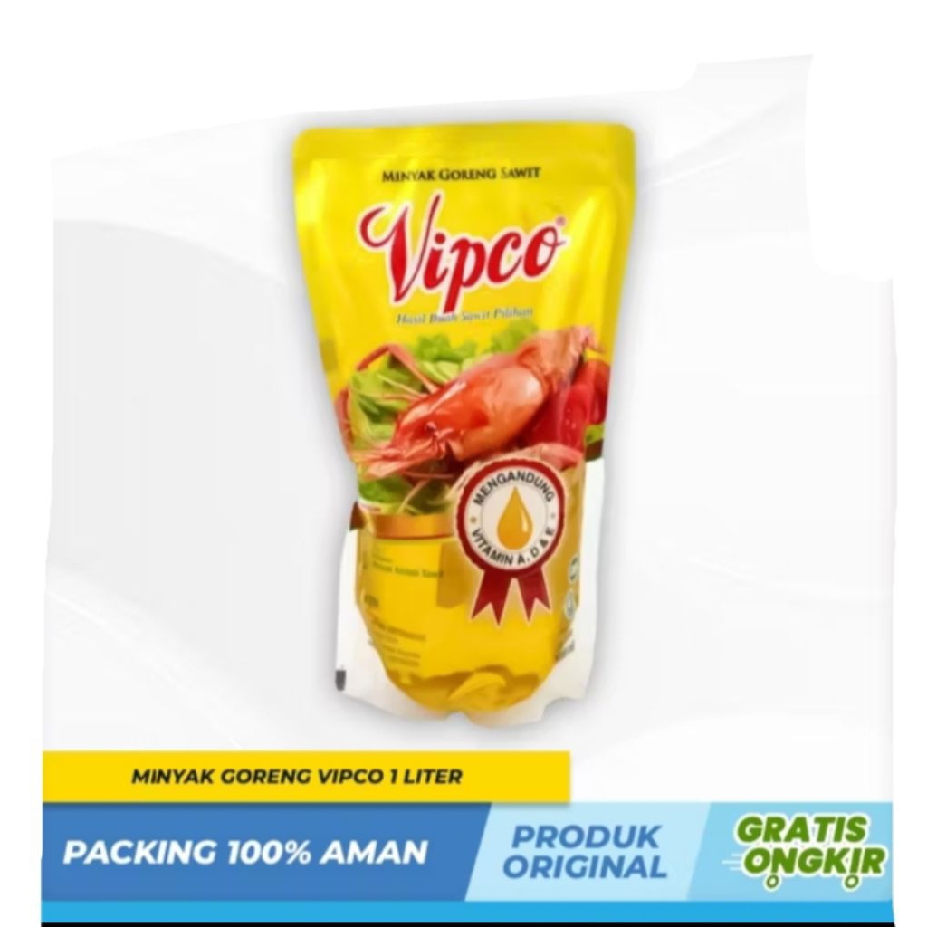 

Minyak Goreng Vipco Refill 1 Liter