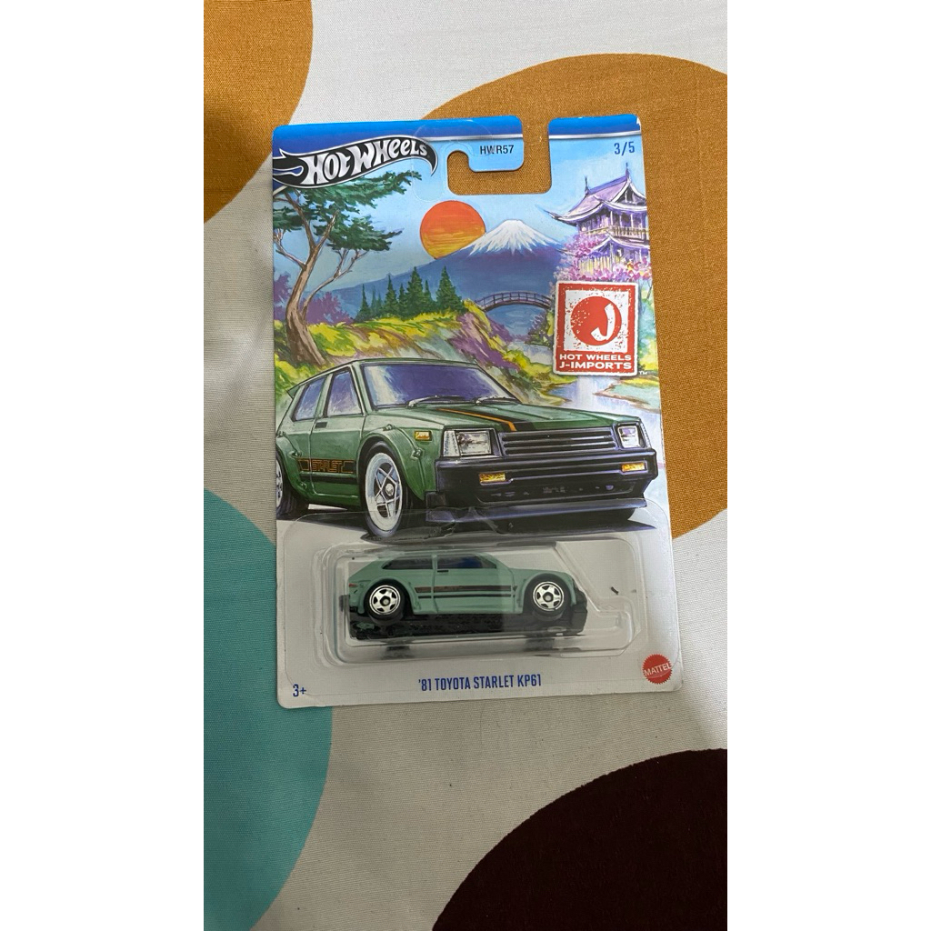 Hotwheels Toyota Starlet KP61