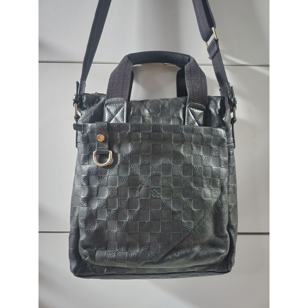 obral koleksi pribadi tas selempang LV kulit asli, tinggal pakai