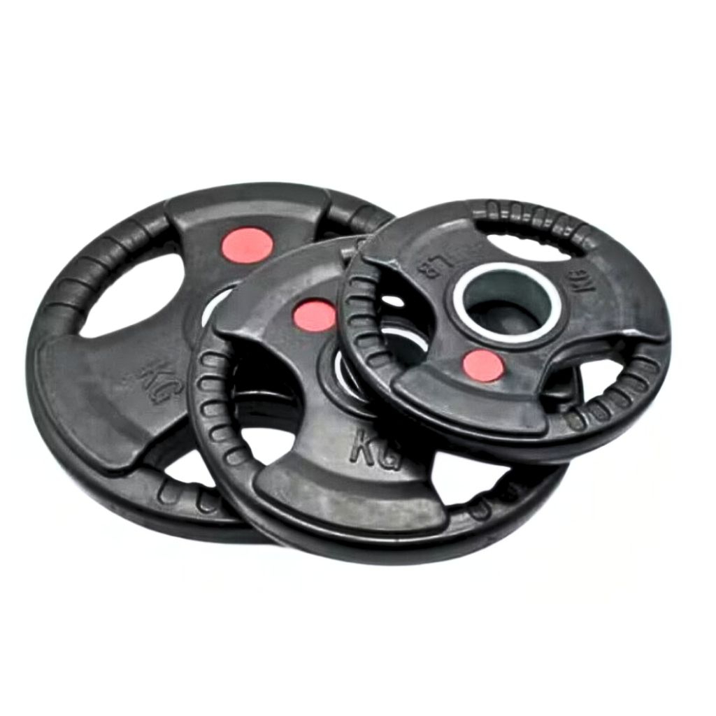 Weight Plate Rubber 20Kg Diameter 5 Cm Dumbell Plate Barbel Plate