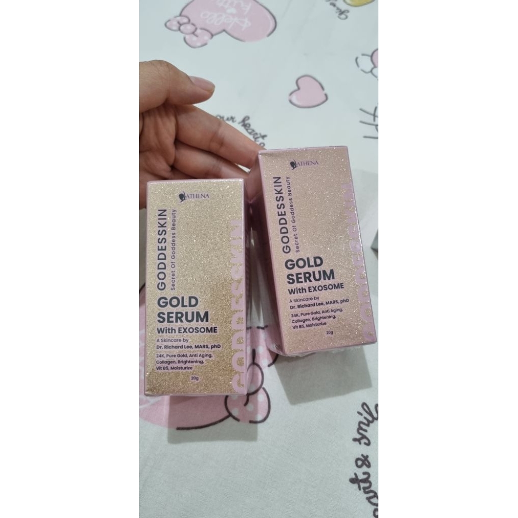 Gold Serum with exosome Goddeskin klinik Athena