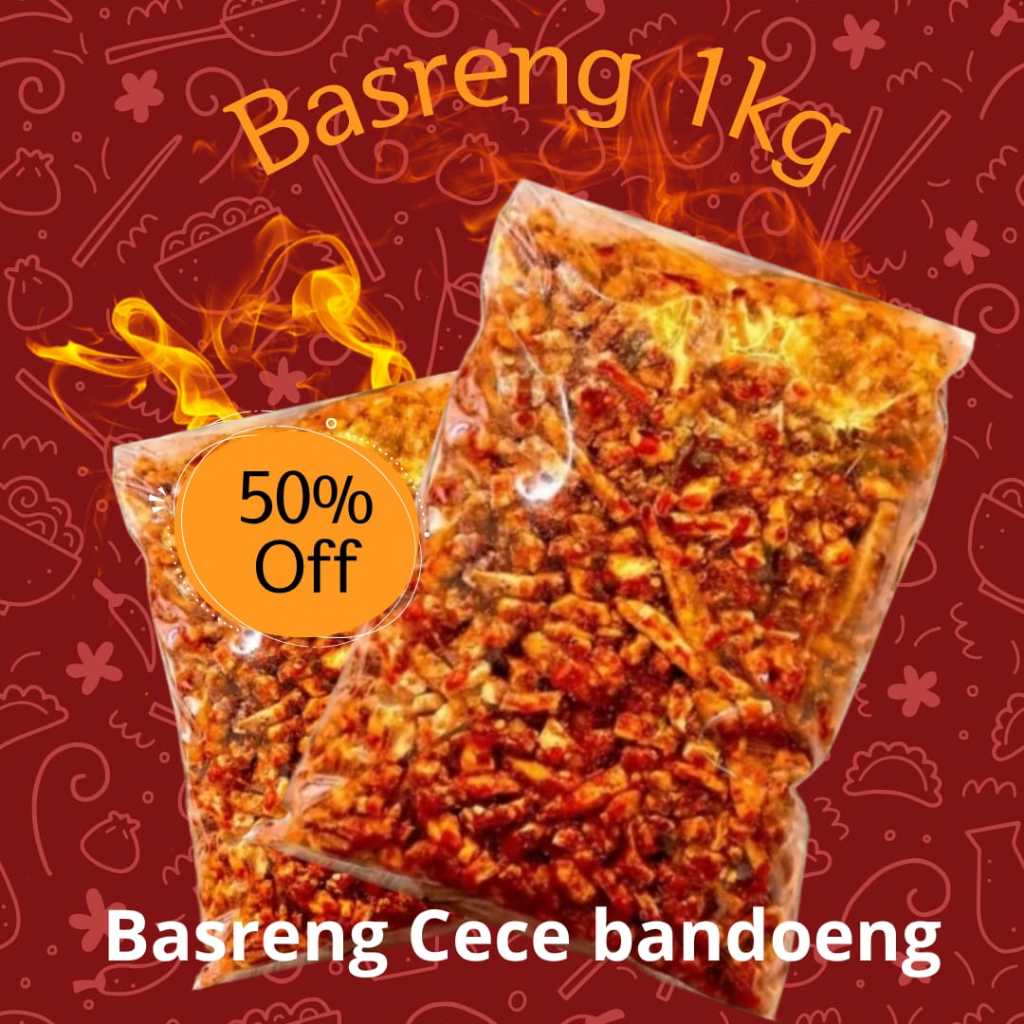 

Basreng Pedas Daun Jeruk 1kg / Basreng baso goreng pedas daun jeruk 1kg
