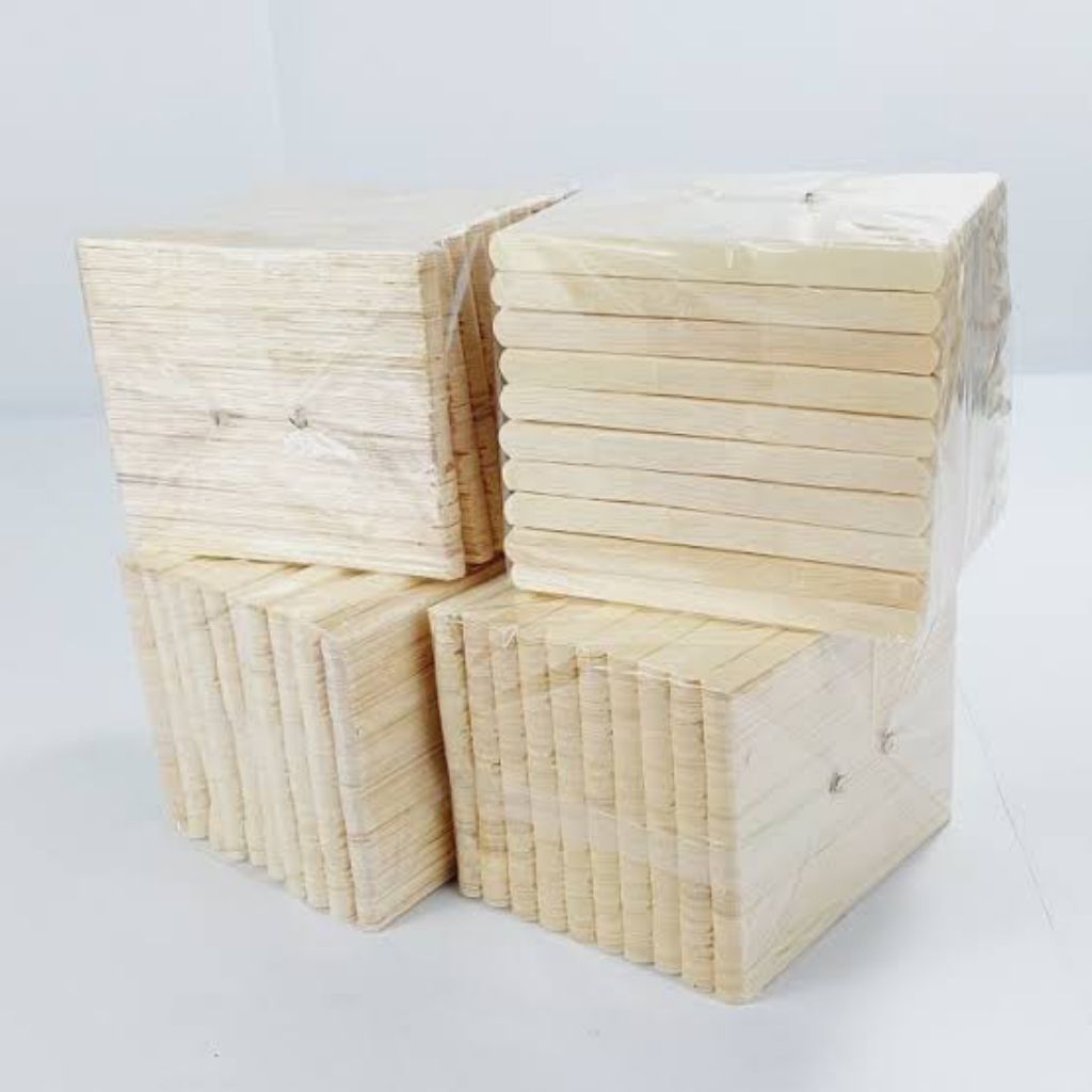 

TERMURAH!! (isi 500pcs) stik es krim/stik kayu ringan /stik ice cream