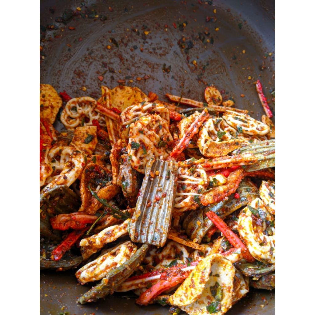 

SEBLAK CAMPUR MIX PEDAS JENGKOL/BASRENG/PEDO/BETON/JENGKOL/BASRENG KEMASAN KILOAN