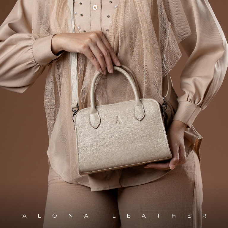 Tas Kulit Sapi Asli Selempang Wanita - Alona Malika Bag