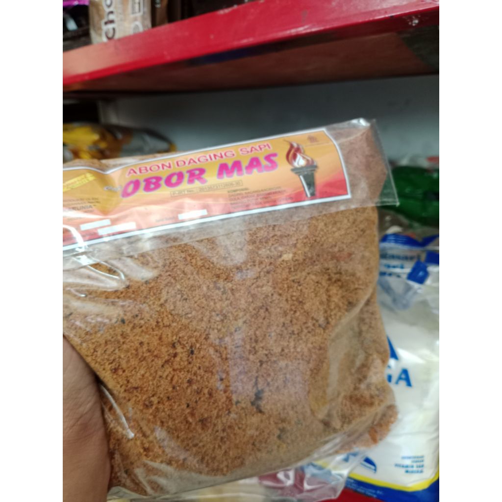 

abon sapi cap obor mas 1kg