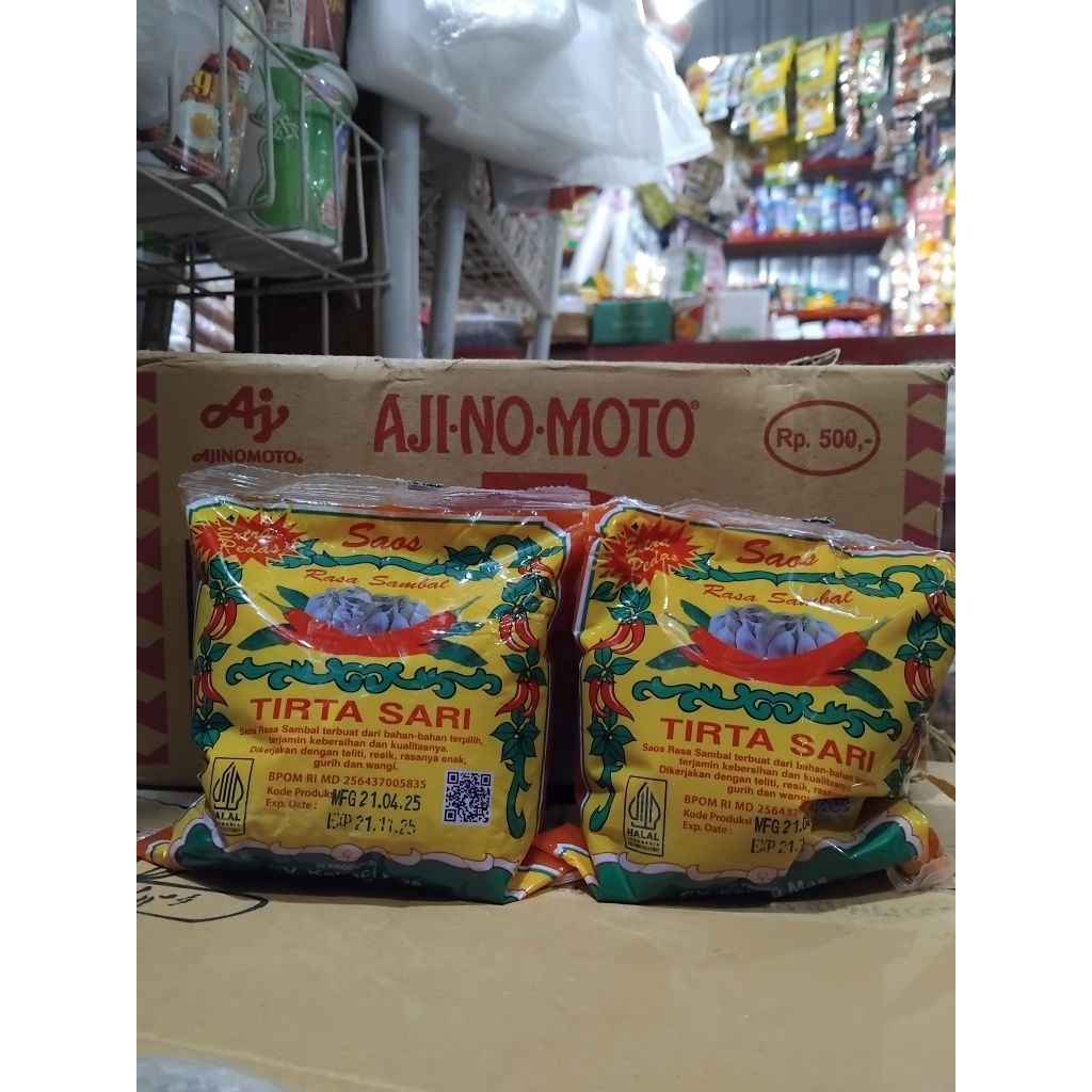 

Saos Sambal Bantal Tirta Sari 400 gr
