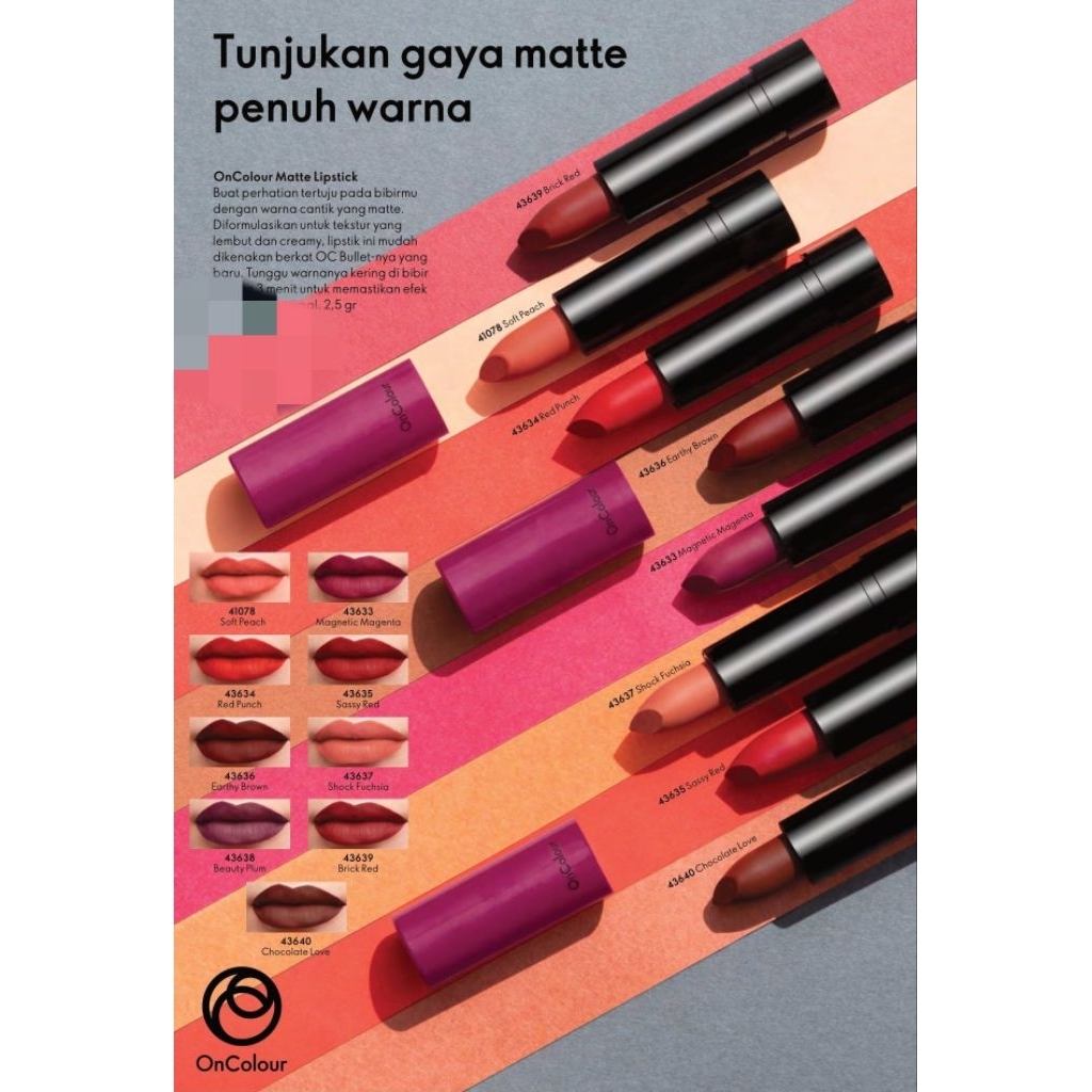 OnColour Matte Lipstick