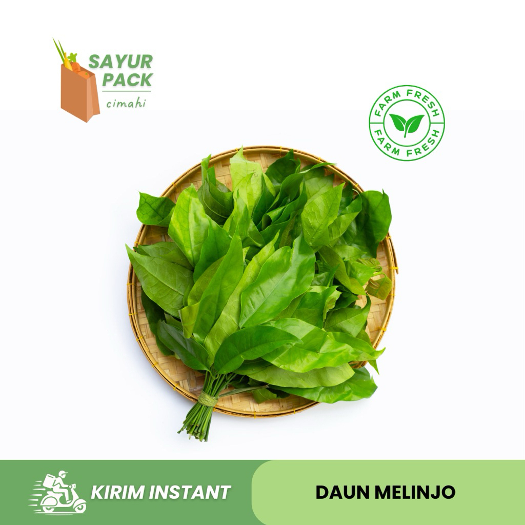 

DAUN MELINJO | daun tangkil segar | sayur instant cimahi
