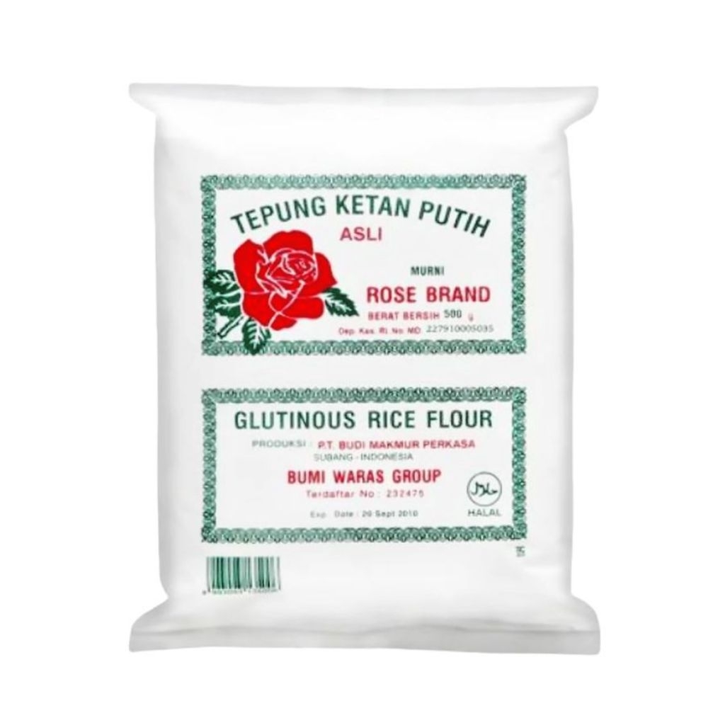

tepung ketan putih rose brand 500 gram