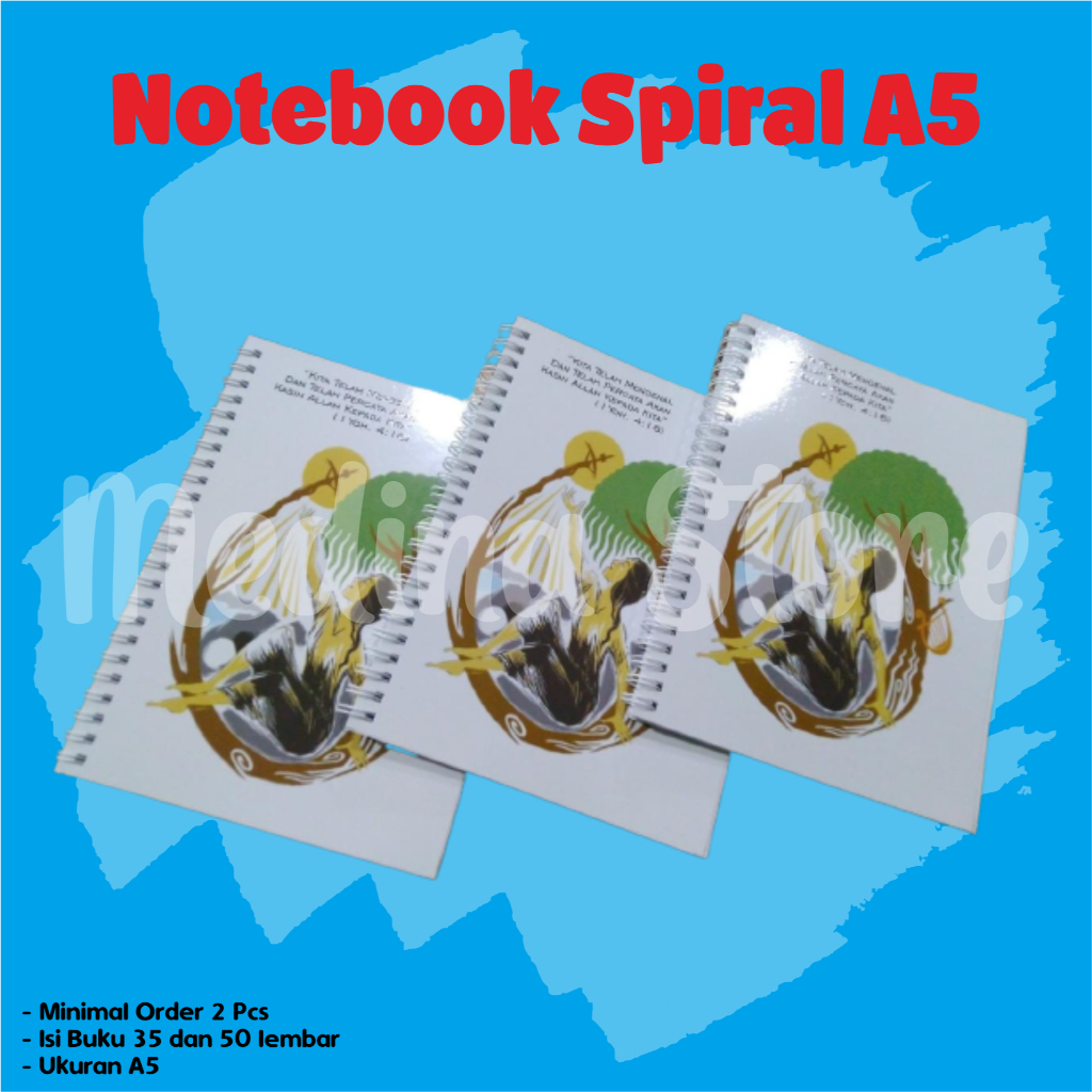 

Notebook Spiral Ukuran A5