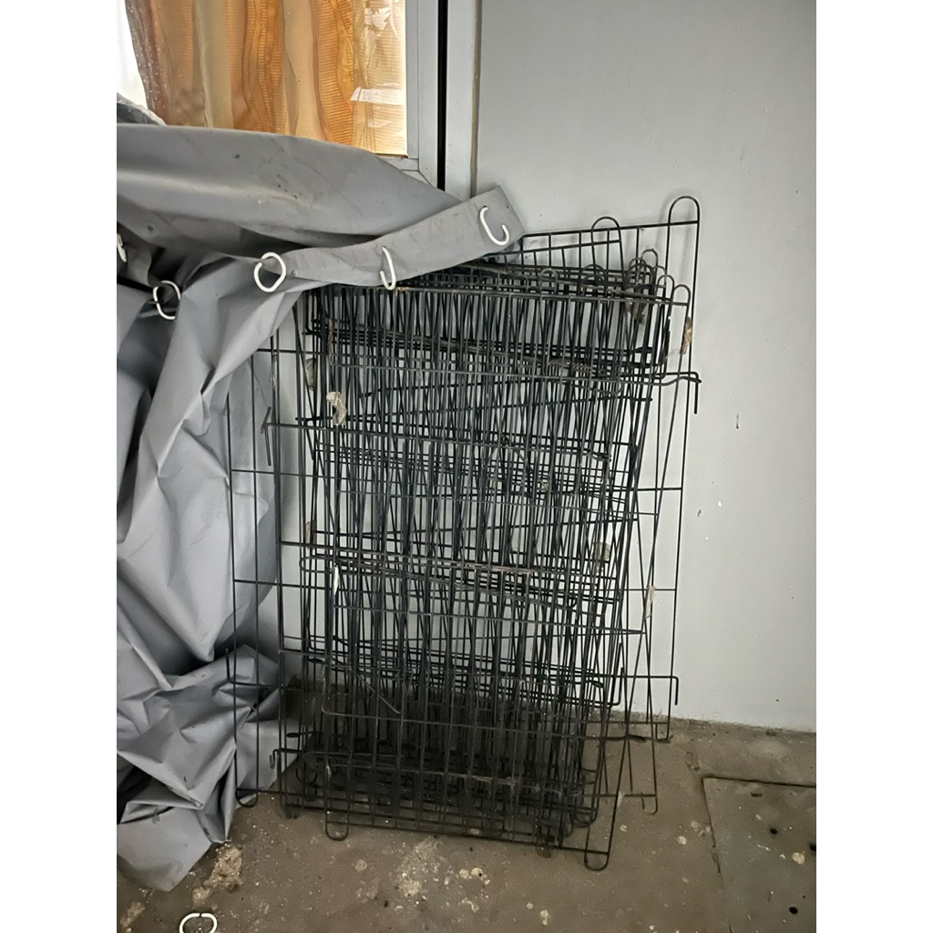 Preloved Kandang Pagar 8pc Untuk Anjing Kucing Kelinci