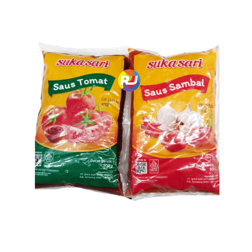 

Saus Sukasari Saos Masakan 500gr - Tomat / Sambal