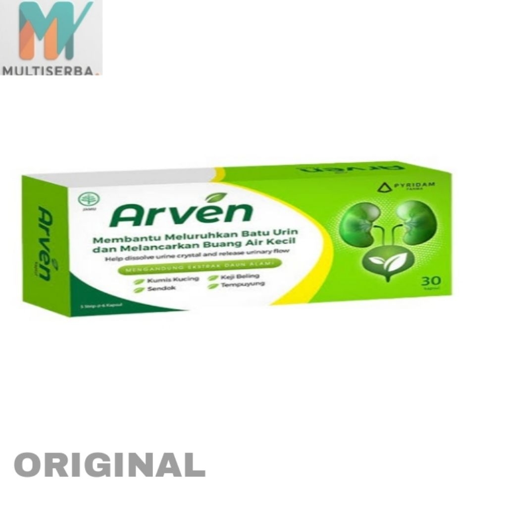 Arven 30 Kapsul Peluruh Batu Urin