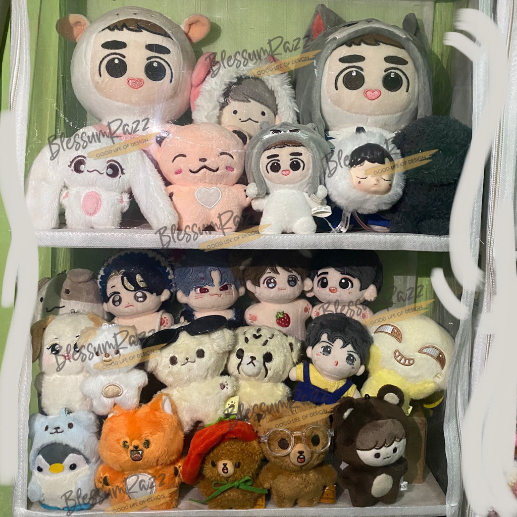 [ READY STOCK ] OFFICIAL MAKER NCT EXO DOLL 10CM 20CM CHEETAH LEE GOMDO LEE KONGJJEN PAND.O DYOLAMB 