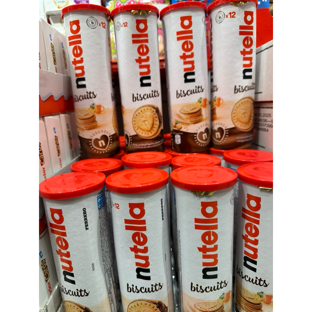 

NUTELLA BISCUIT / BISKUIT NUTELLA / NUTELLA COKLAT / ISI 12