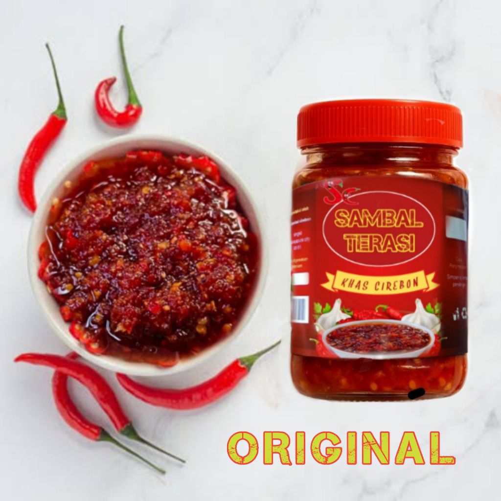 

SAMBAL TERASI khas cirebon pedas dowerrr jeh..