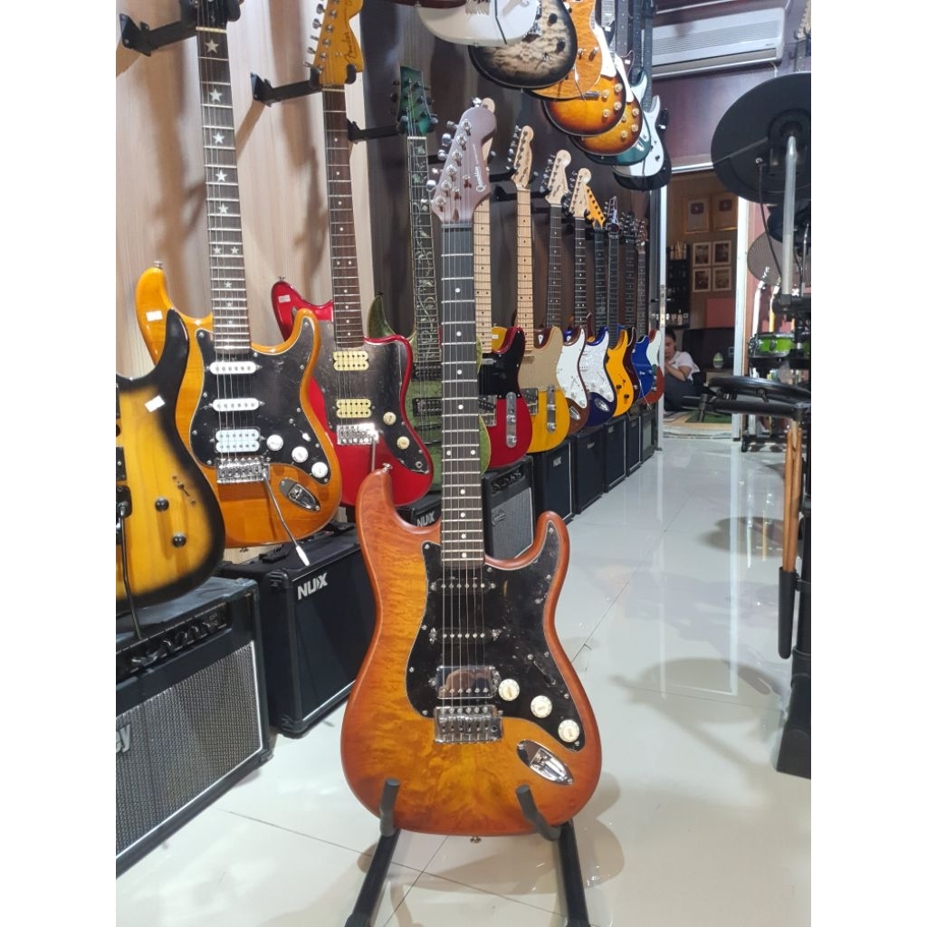 gitar elektrik quenchless starto alnico V