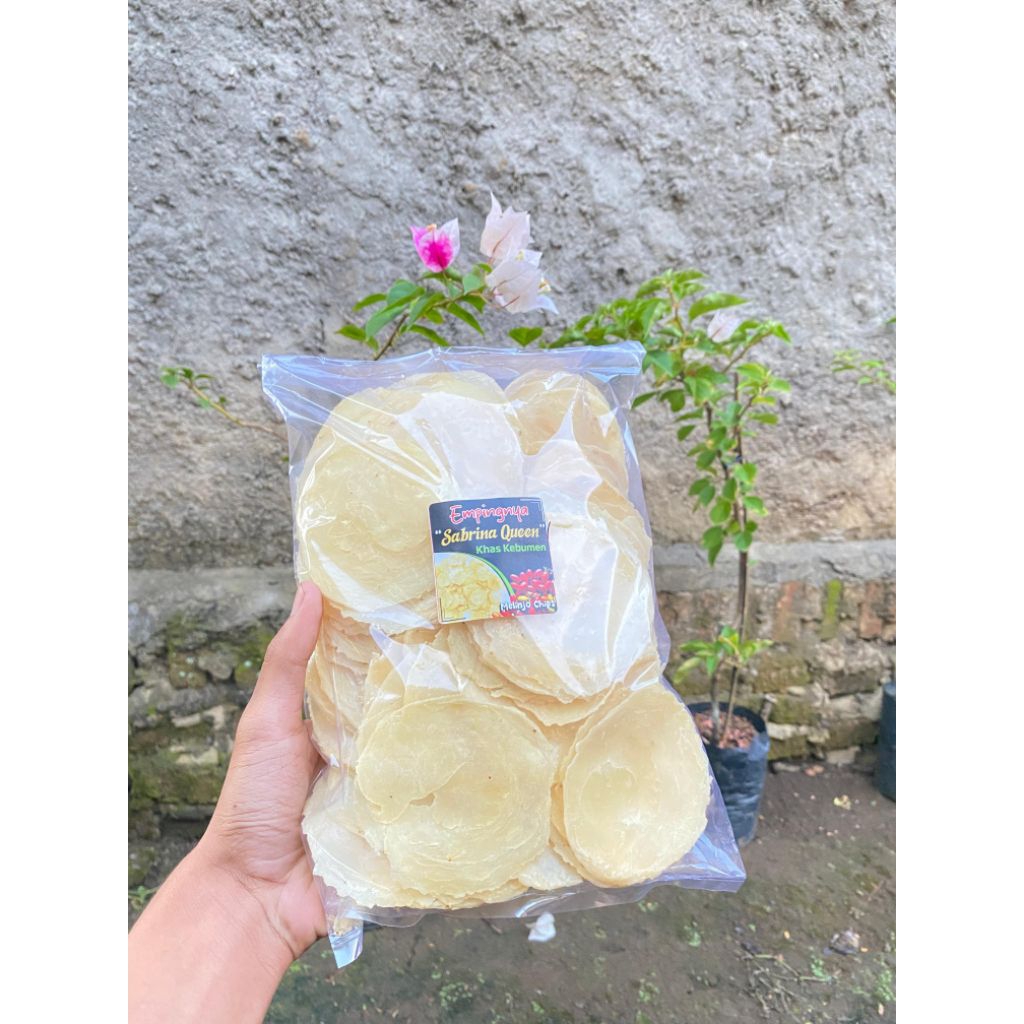 

Emping Melinjo Mentah Kemasan 500gram Melinjo Mentah Super Tipis 1/2Kg Khas Kebumen