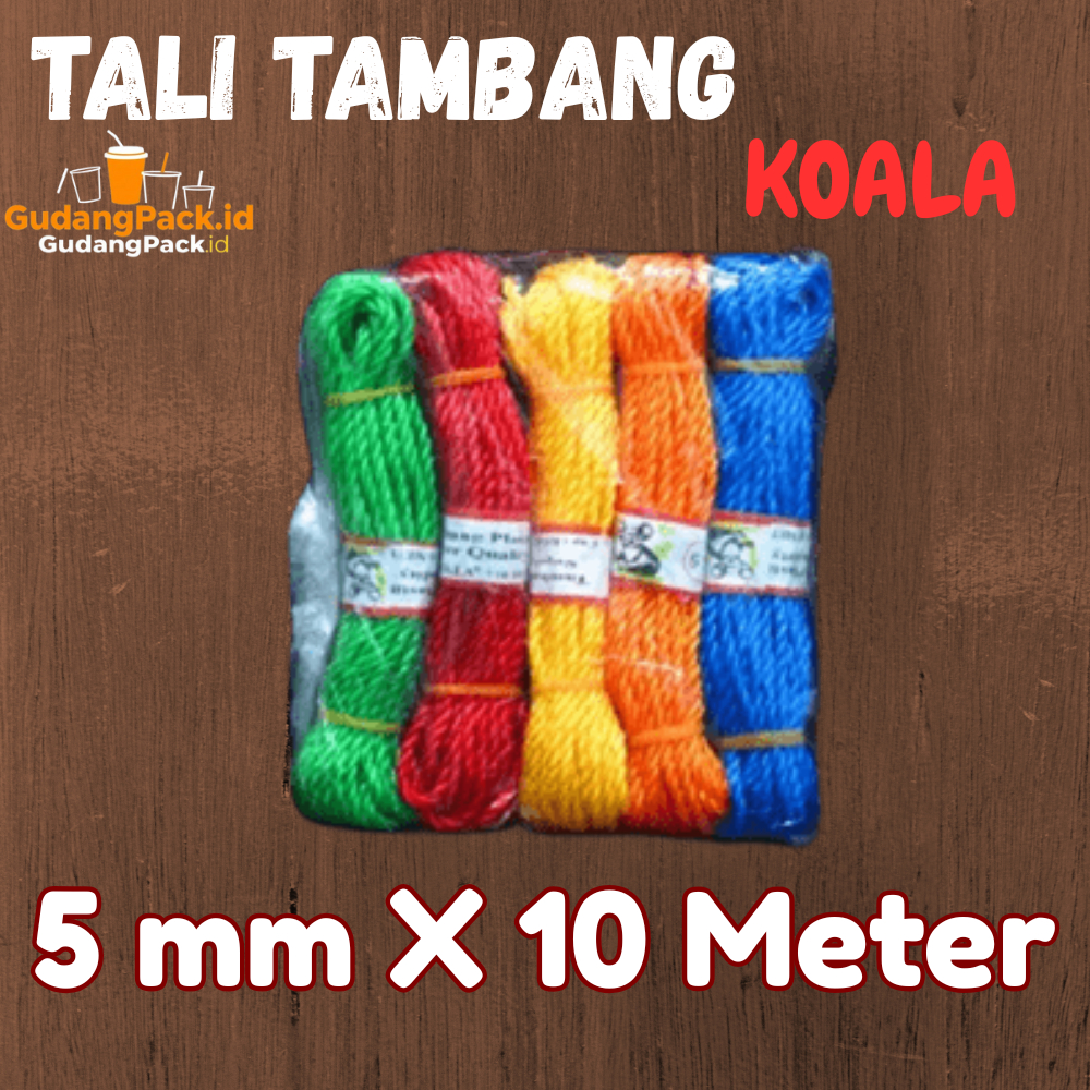 

Tali Tambang 5mm x 10 meter Koala / Tali Serbaguna 5 mm