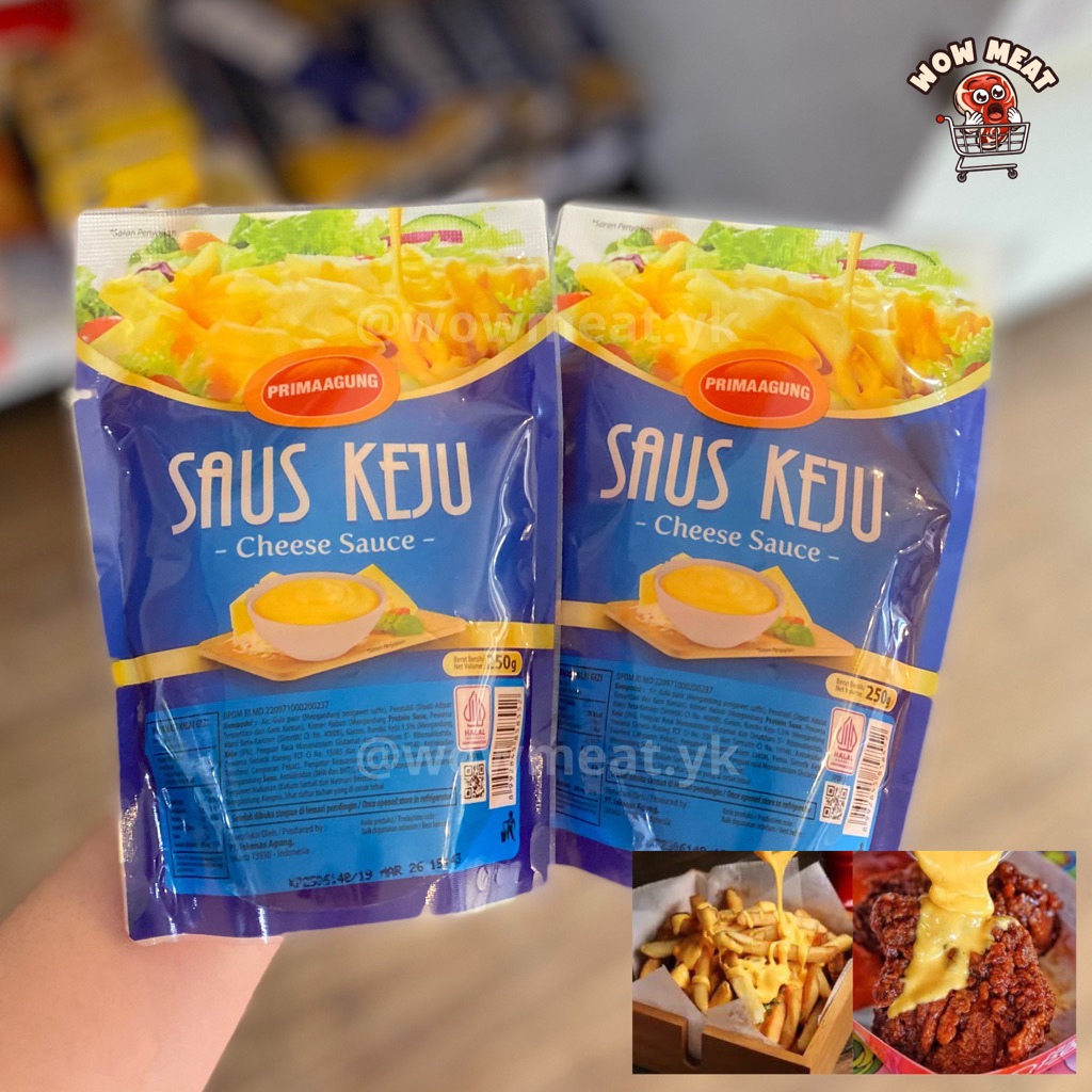 

Saus Keju / Cheese Sauce Prima Agung 250 Gr