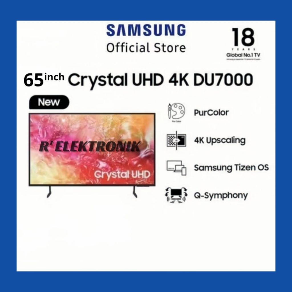 TV SAMSUNG 65 INCH DU7000