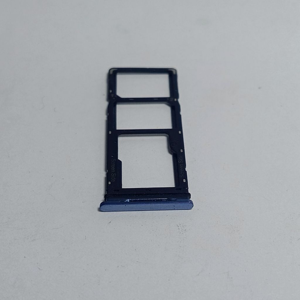 Simtray / Tempat Kartu Infinix Note 8 Warna Silver Original Copotan/Ori Bawaan Hp