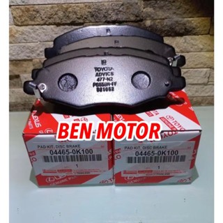 Kampas Rem Depan Brake Pad TOYOTA INNOVA INOVA 2004-2015 - BEN MOBIL