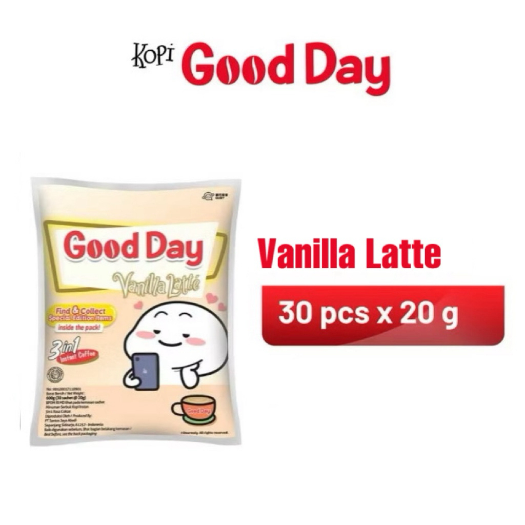 

Good day Vanilla Latte / 30pcs
