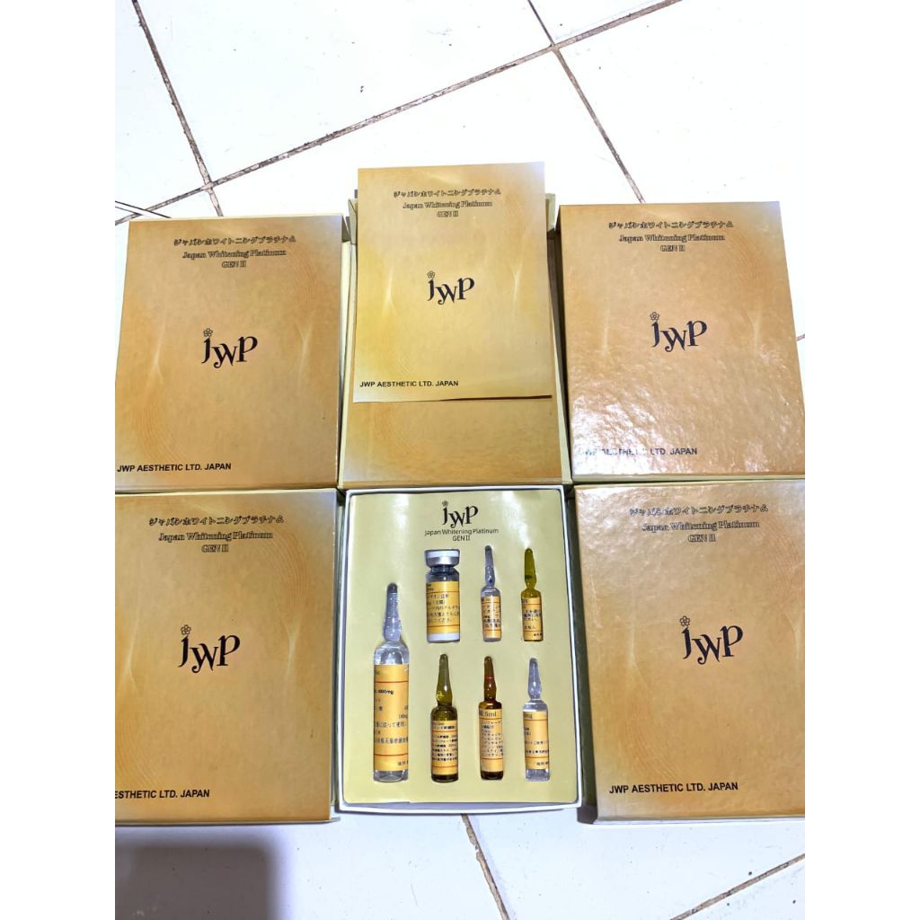 Japan whitening platinum(jwp) perbox