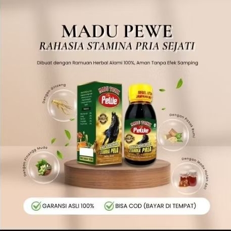 

Madu Tonik Cap Pewe 80 ml /Madu Tonik Asli