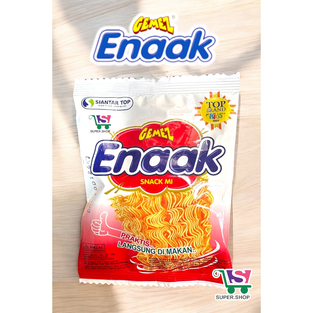 

[PROMO] Mie Gemez Enaak Snack Mi Kriuk 18 Gram ECERAN Kremes Cemilan Snack Hampers