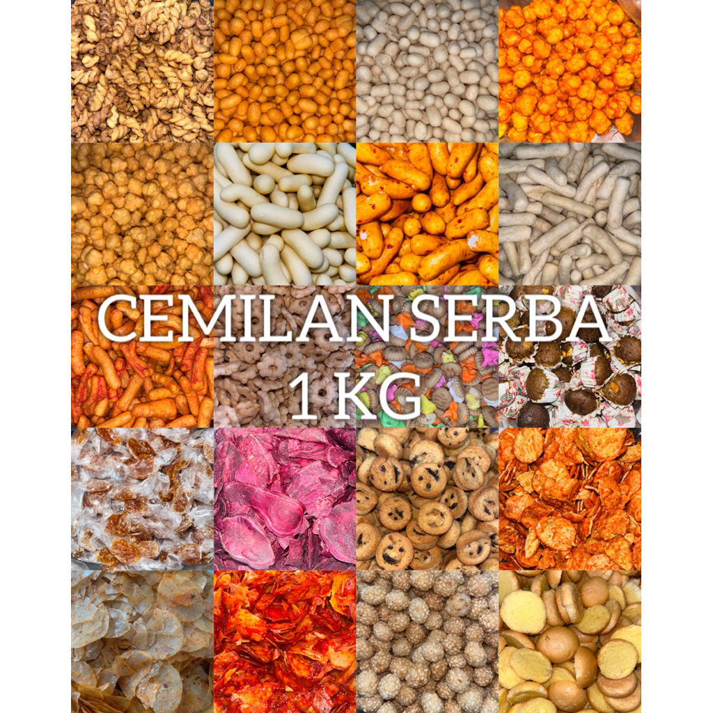 

Cemilan Serba 1 Kg Manis Asin Pedas ( Part 1 )