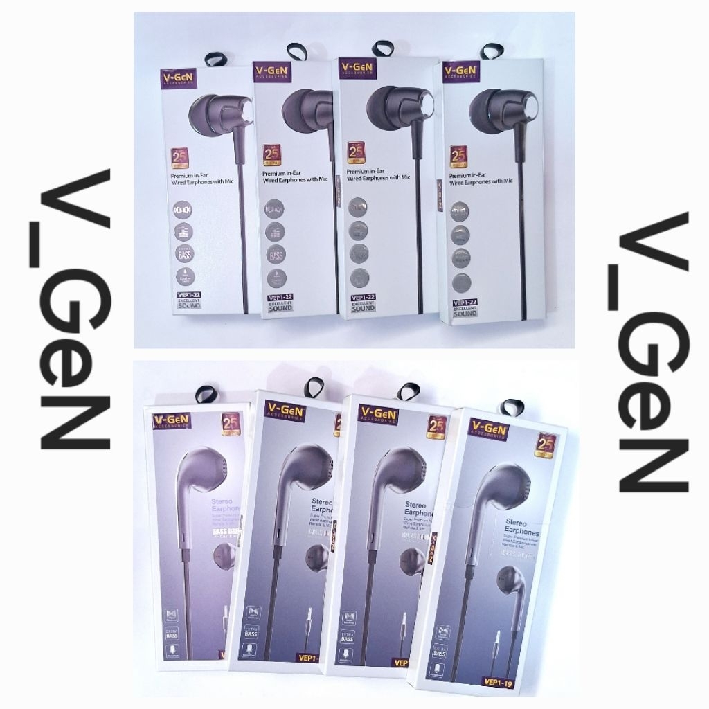 Earphone V-Gen Vep1-19 /Vep1-45