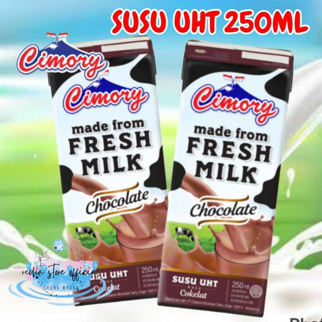 

Cimory Susu UHT 250ML Coklat Strawberry Blueberry Isi 2pcs