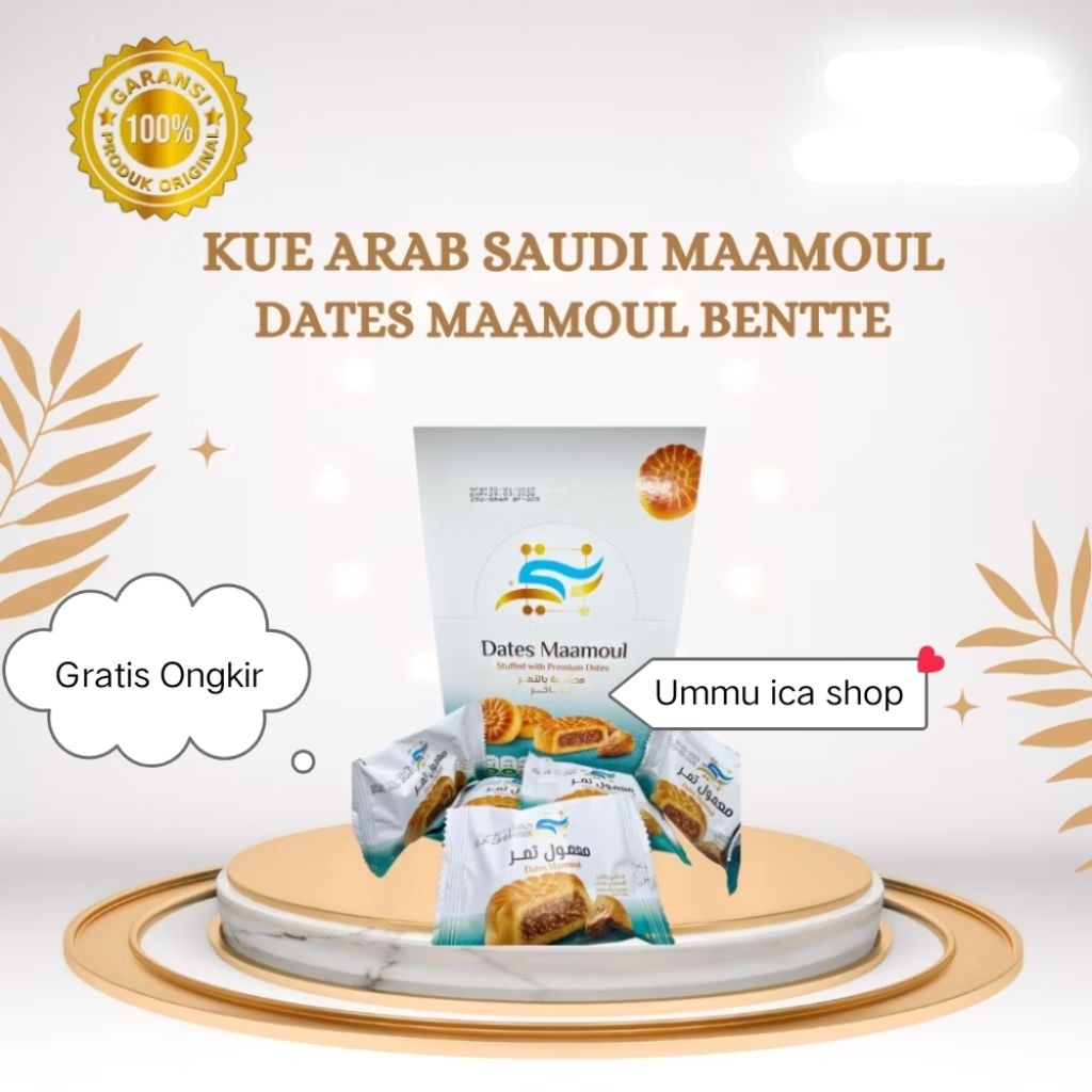

Dates Maamoul /biskuit khas timur tengah / roti arab