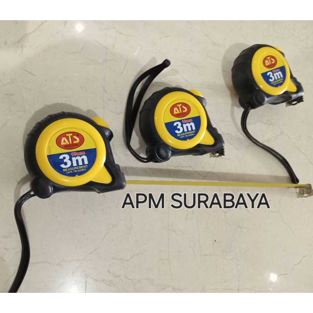 METERAN MAGNET ATS / METERAN AUTOSTOP / METERAN TUKANG BANGUNAN 3M, 5M DAN 7,5M / METERAN MAGNET