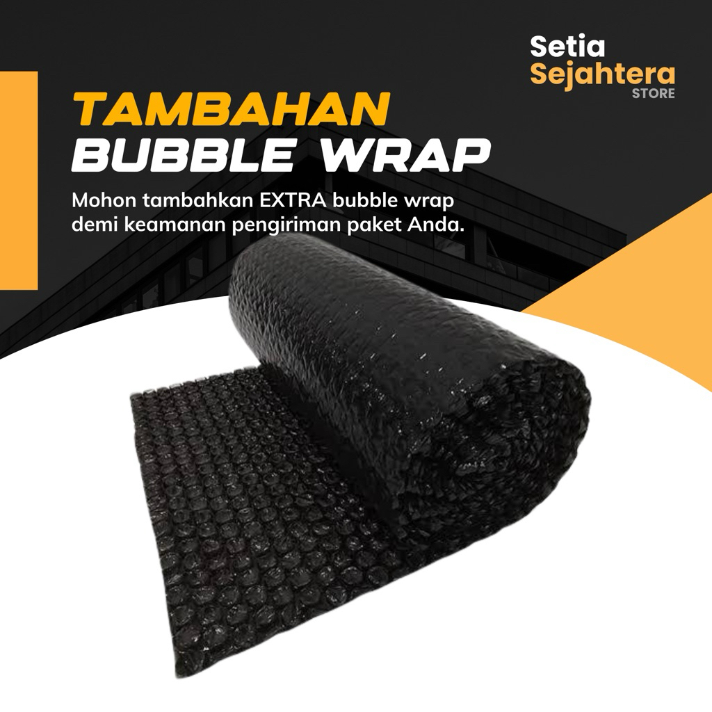 

EXTRA Tambahan Bubble Wrap Packing agar Produk Anda Aman