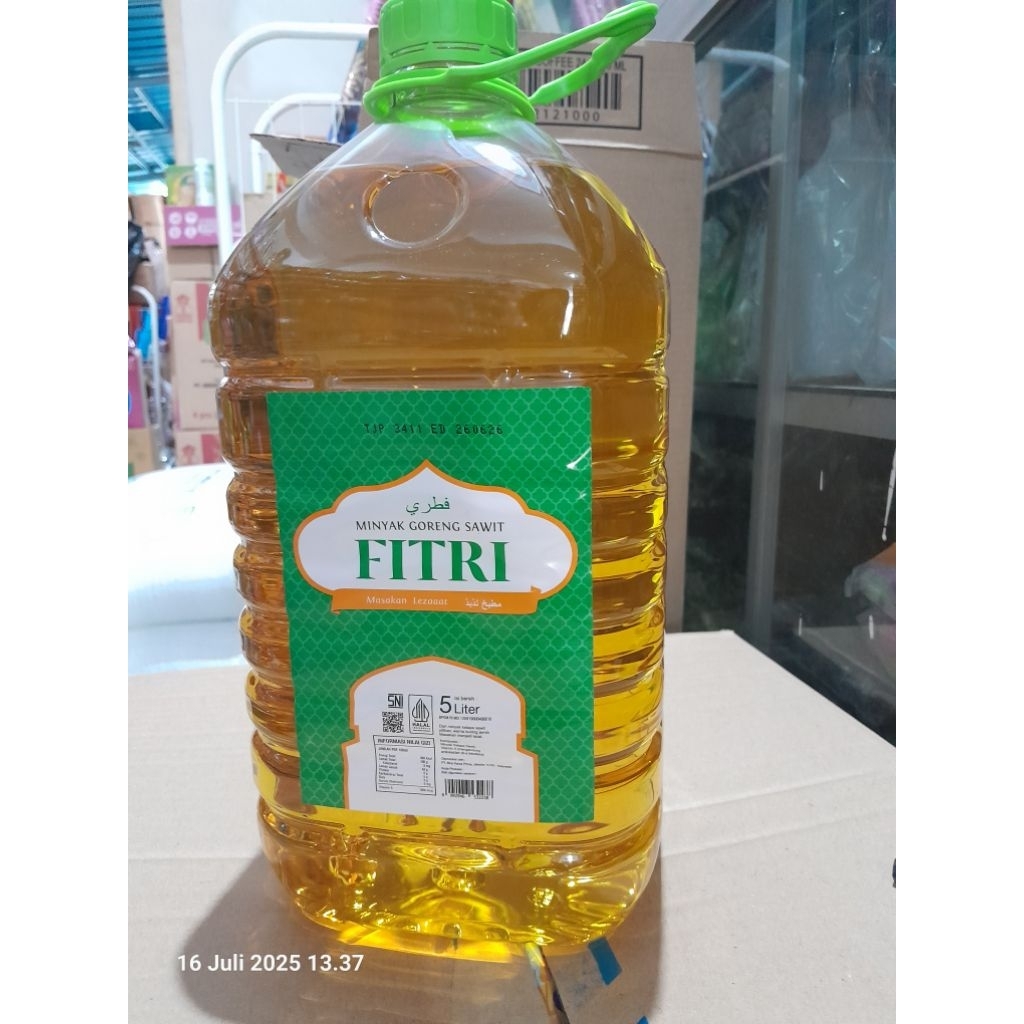 

Minyak Goreng Fitri Botol 5L x 4 ( 1 Kardus )