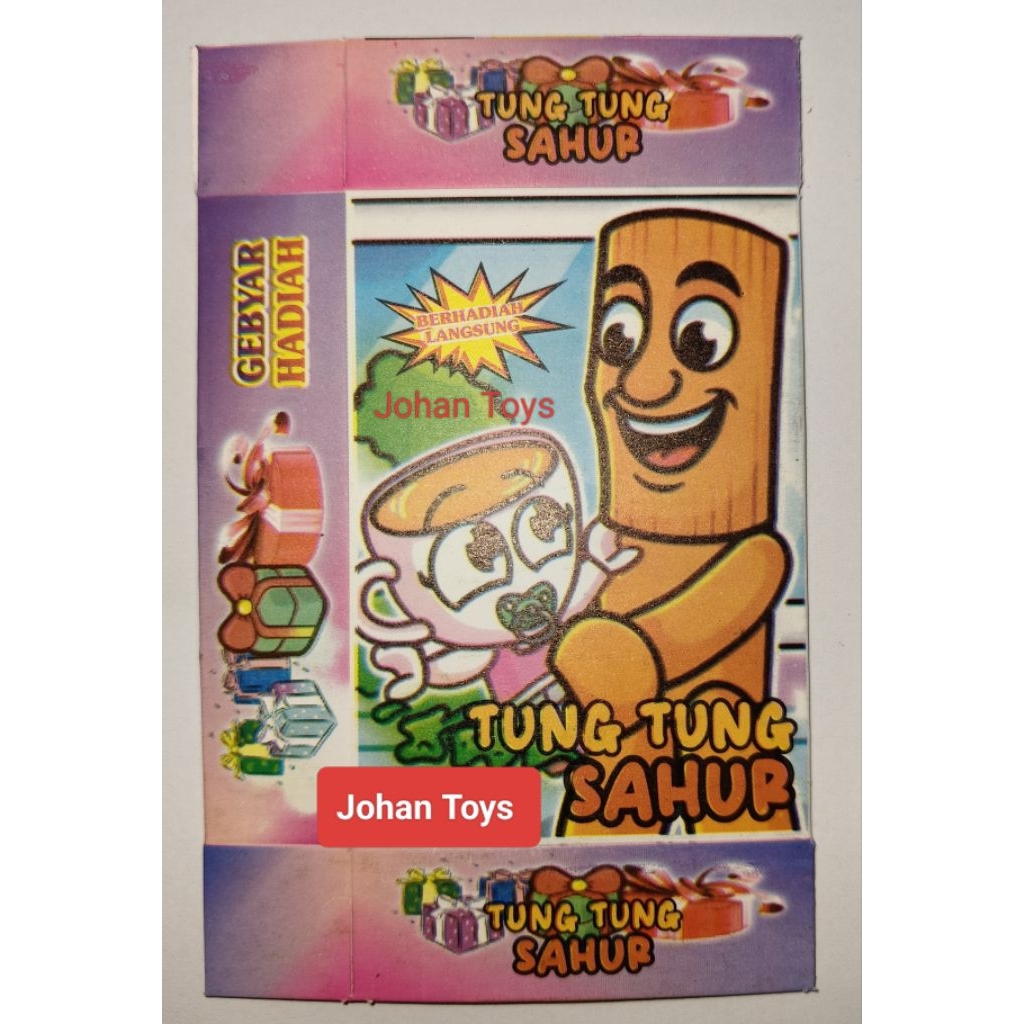 

100 PCS KOTAK KADO TUNG TUNG MIX