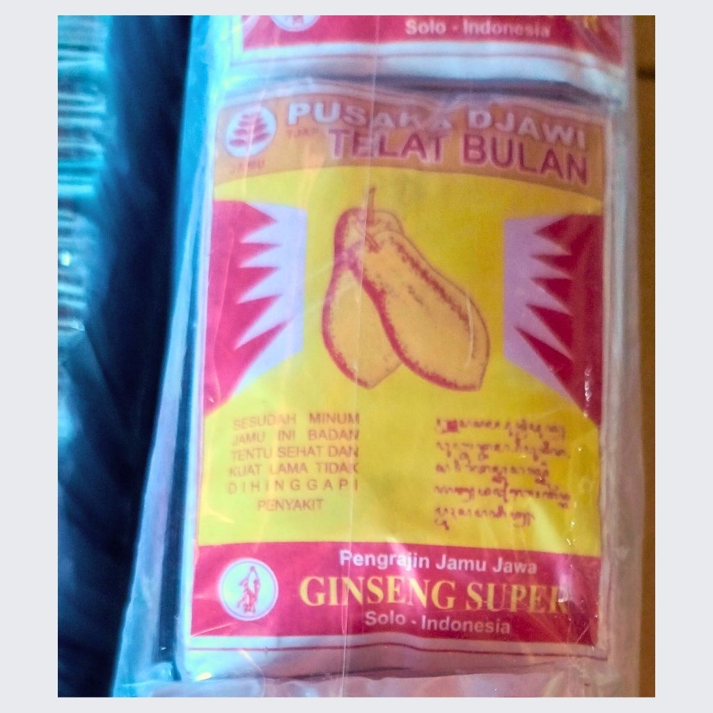 

Jamu Jawa Telat Bulan Serbuk Halus isi 10 Sachet