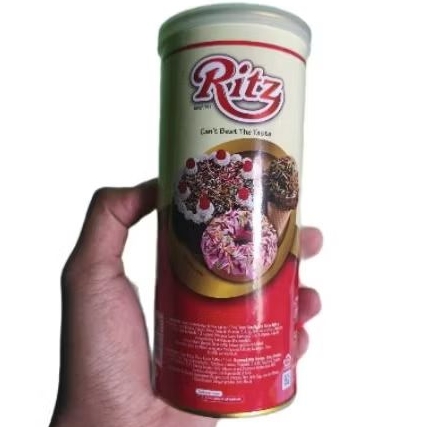 

Ritz Delicious chocolate messes warna pelangi 300 gram