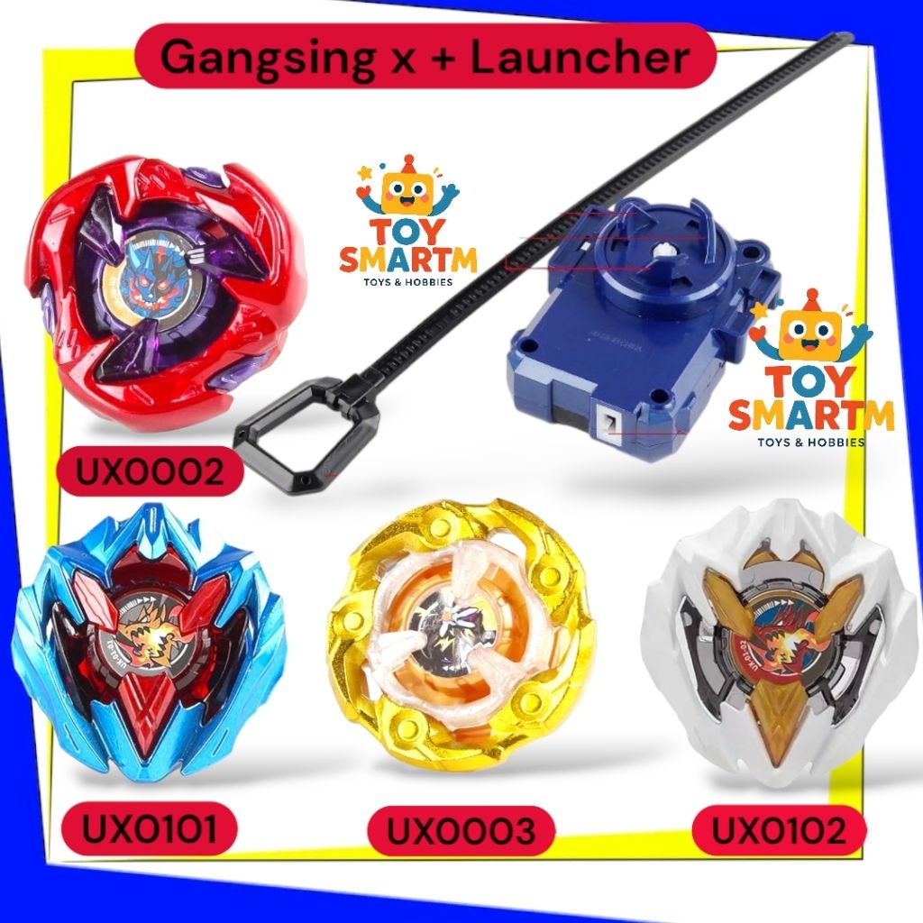 Mainan Gangsing Bey Topgyro Dranbuster UX X Mainan Anak Gasing Berputar kencang