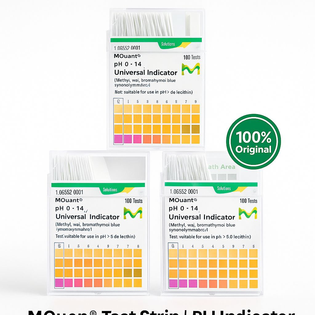 universal pH paper merck / kertas lakmus merck / pH indikator 0-14 109535