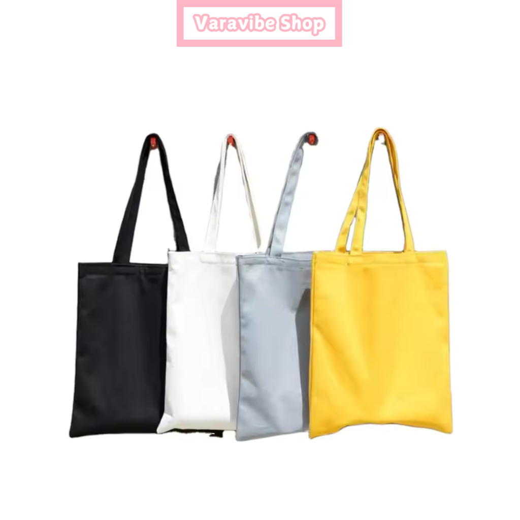 Varavibe Totebag Kanvas Polos Premium Tas Totebag Jinjing Kanvas Polos Tas Kanvas
