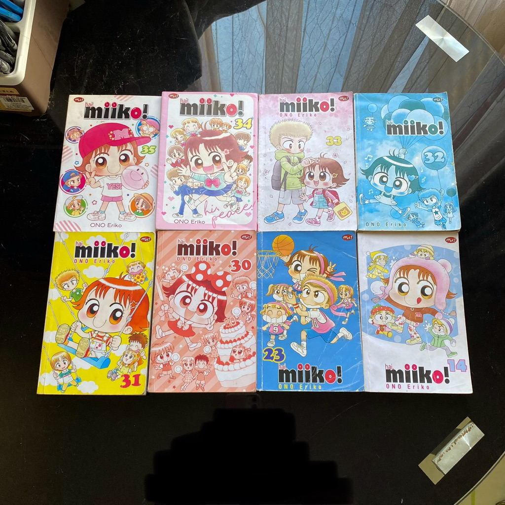hai miiko 14, 23, 30, 31, 32, 33, 34, 35 bookpaper & reguler| vol volume M&C mnc gramedia Comic Mang