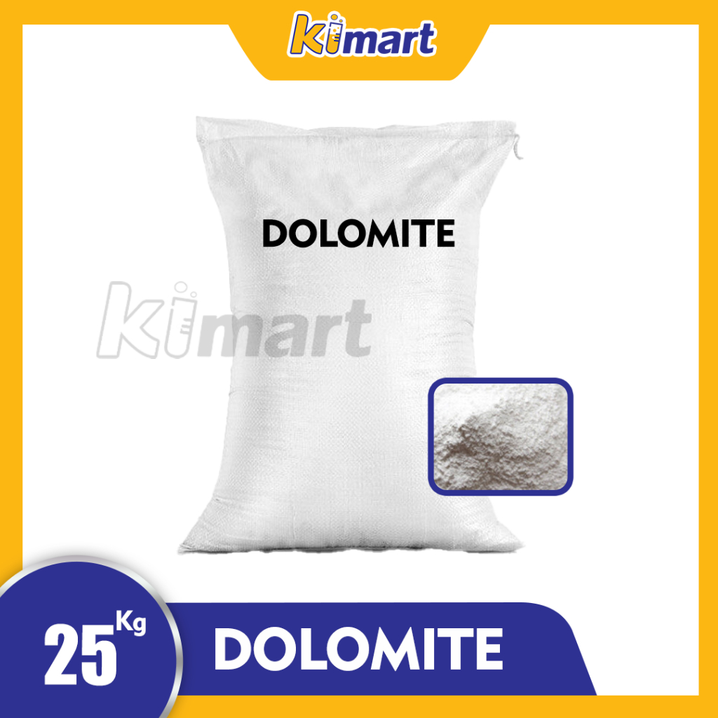 PUPUK DOLOMITE KEMASAN REPACK 25KG KAPUR PERTANIAN DOLOMIT