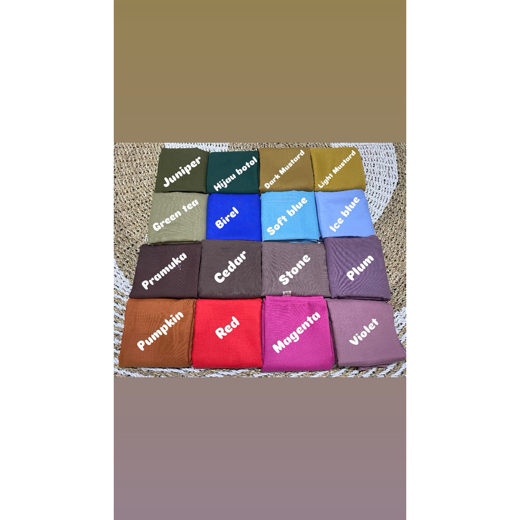 Jilbab umama scarf / jilbab umama / persegi empat premium