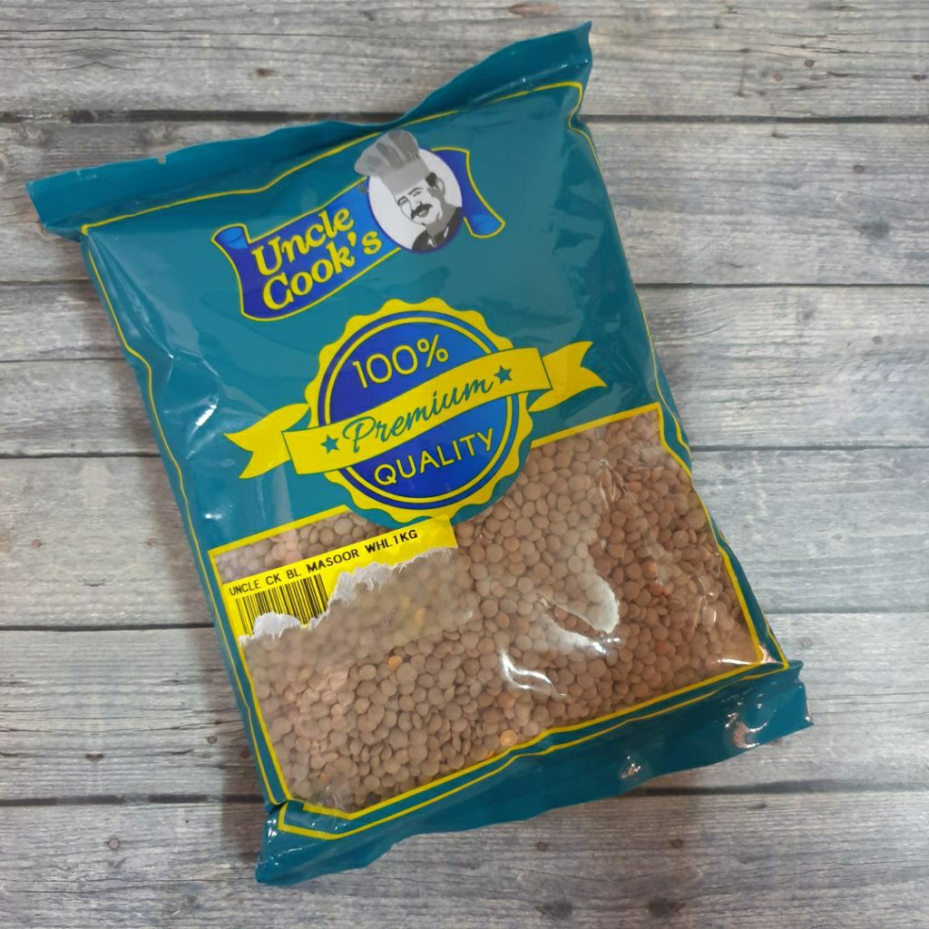 

Uncle Cooks Black Masoor Dal Whole Malka Lentils India