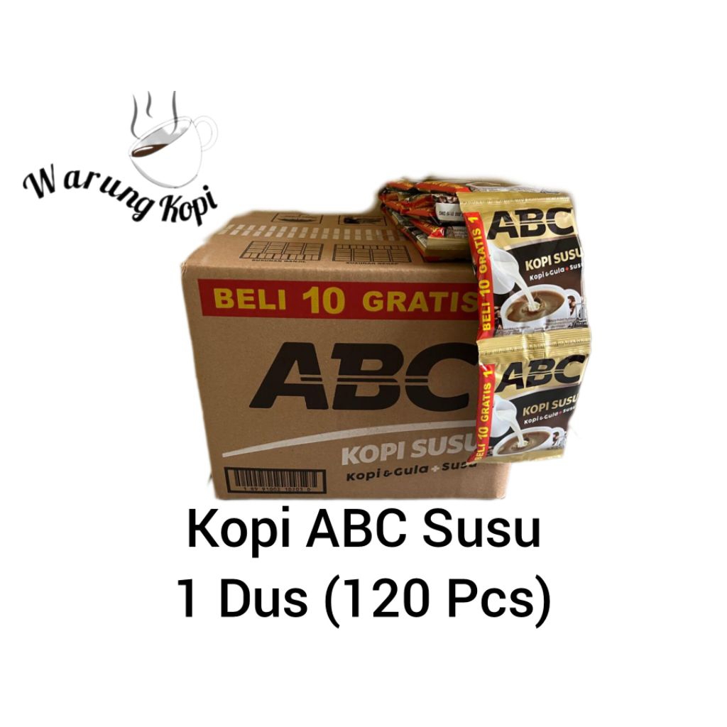 

Kopi ABC Susu Dus (120 Pcs)
